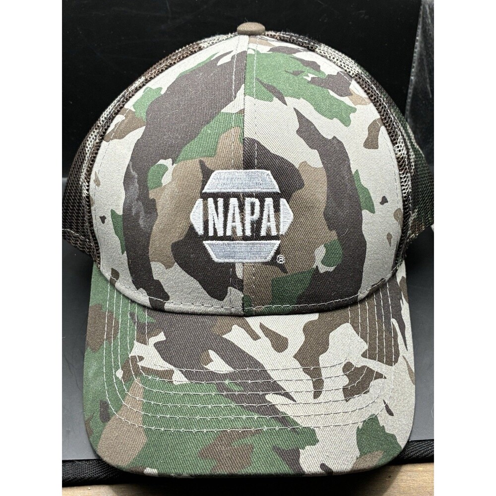 Camo Napa Auto Parts Hat One Size Fits All SnapBack